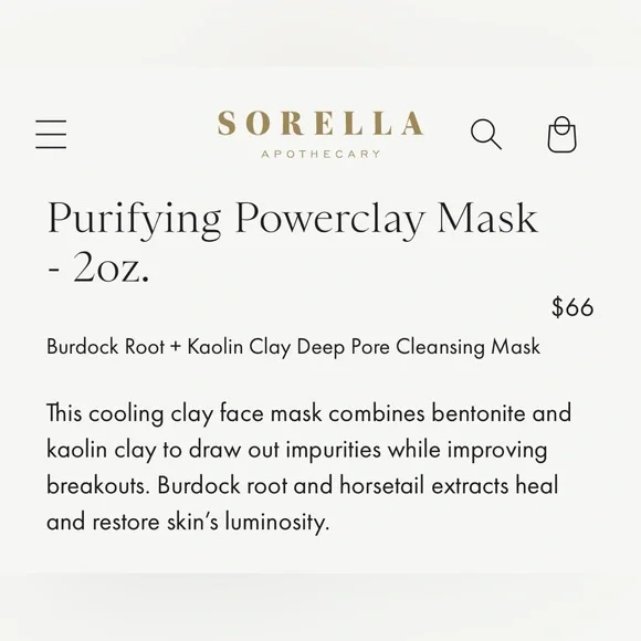 💕🧖🏼♀️Sorella Apothecary Clarifying Clay Mask and Toner Gift Set - Picture 7 of 8